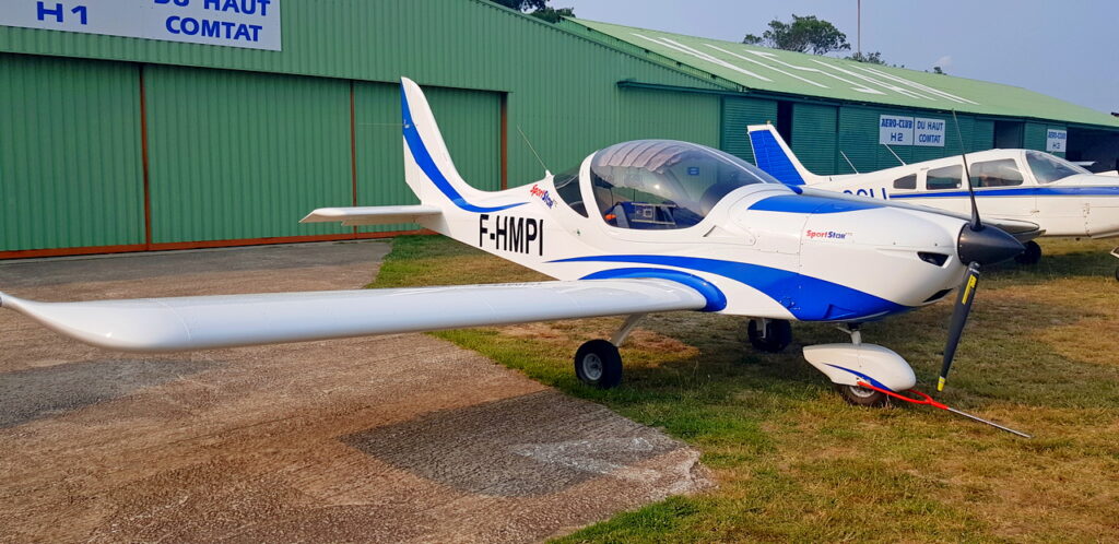 Avion à hélice, Sportstar de l'aéroclub de Valréas-Visan